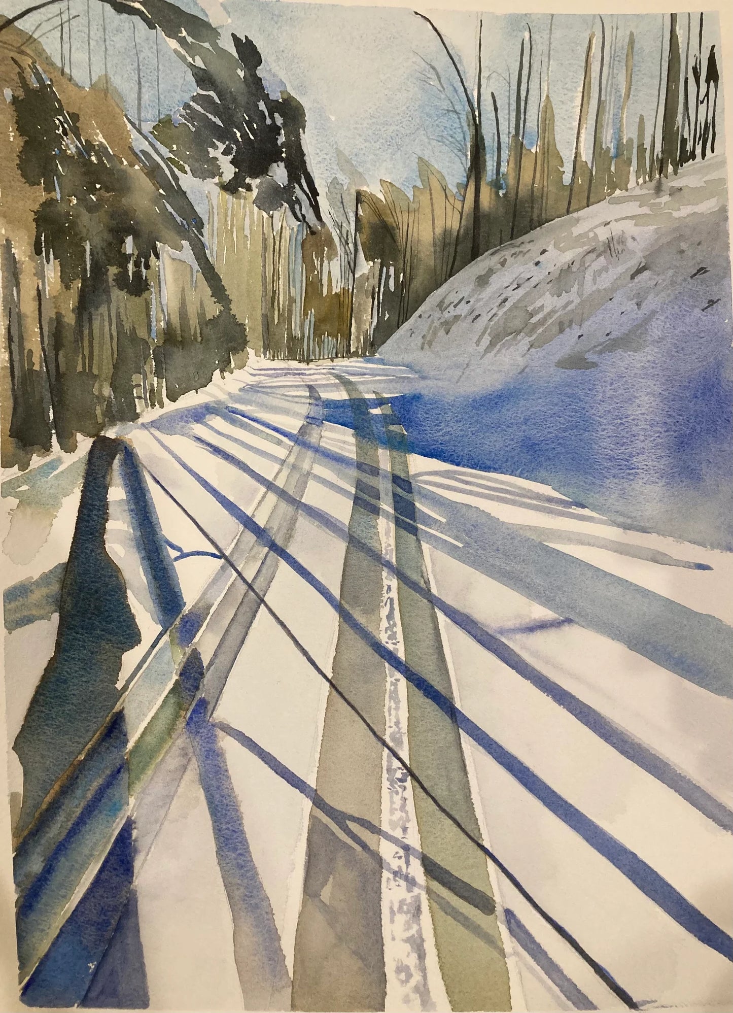 Snowy Scene III - Print