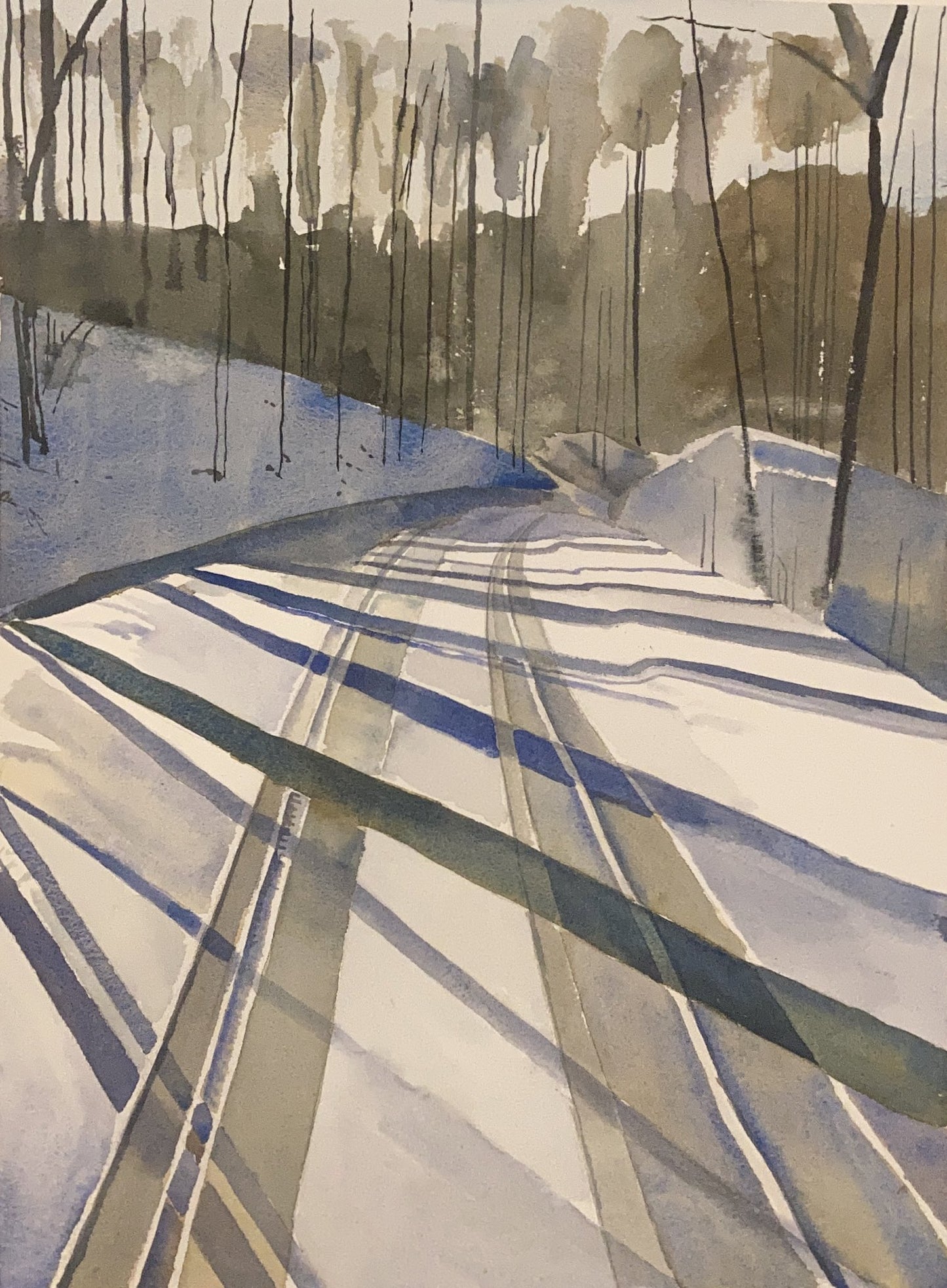 Snowy Scene II - Print